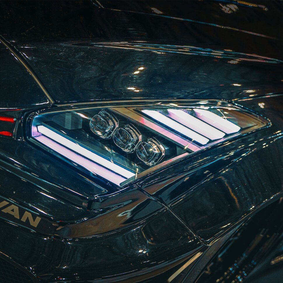 Комплект передніх Led фар Nissan GT-R 09-25 NOVA-Series AlphaRex 880360