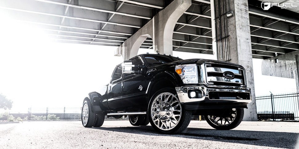 Колесный диск Fuel Off Road FF19D Polished 24x8.25 ET-265 DF1924828D45