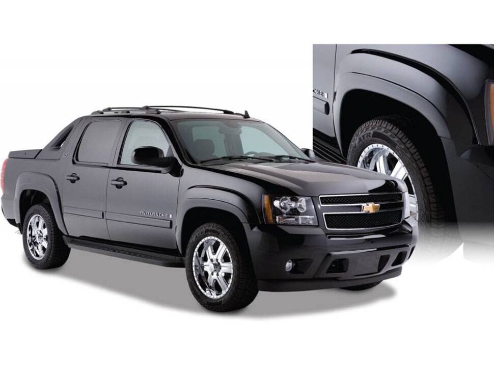 Bushwacker 40933-02 OE Fender Flares Set 4 PC Chevrolet Avalanche 07-13