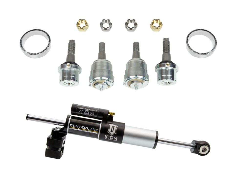 Icon Vehicle Dynamics K2212 Ultimate Front End Kit Jeep Wrangler JL/Gladiator JT 18-26
