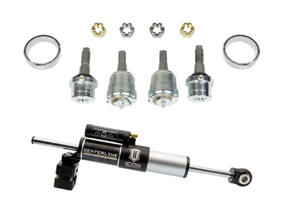 Icon Vehicle Dynamics K2212 Ultimate Front End Kit Jeep Wrangler JL/Gladiator JT 18-26