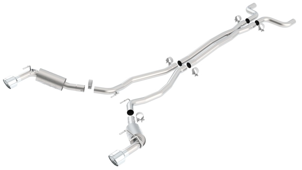 Выхлопная система Cat-Back Chevrolet Camaro 10-13 Atak Borla 140356