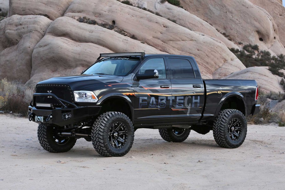 Лифт комплект подвески Dodge Ram 2500 14-18 Lift 7" Fabtech K3156