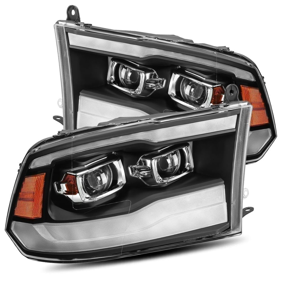 Комплект передних Led фар Dodge Ram 1500/2500/3500/4500/5500 09-18 LUXX-Series AlphaRex 880539