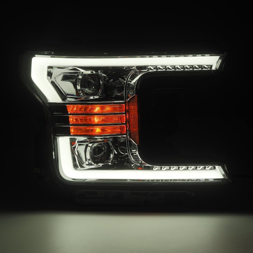 Комплект передніх Led фар Ford F-150 18-20 LUXX-Series AlphaRex 880175