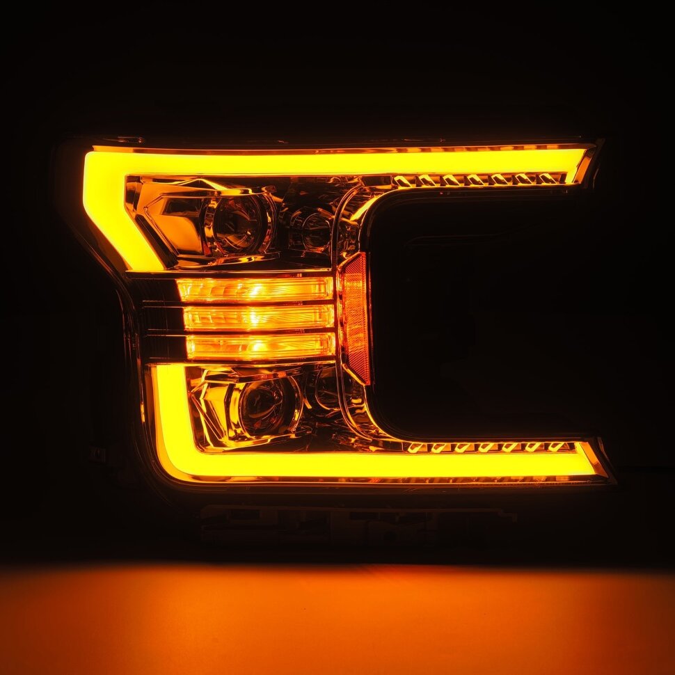 Комплект передніх Led фар Ford F-150 18-20 LUXX-Series AlphaRex 880175