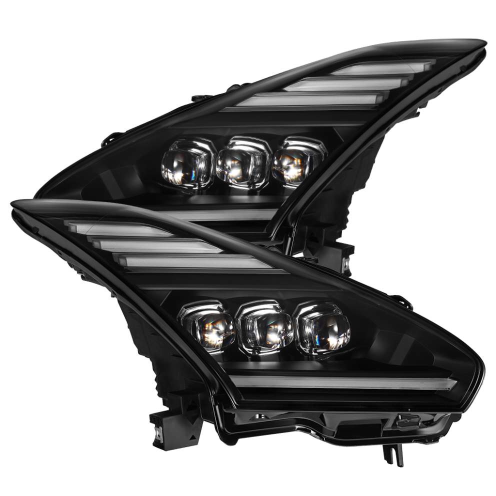 Комплект передніх Led фар Nissan GT-R 09-25 NOVA-Series AlphaRex 880359