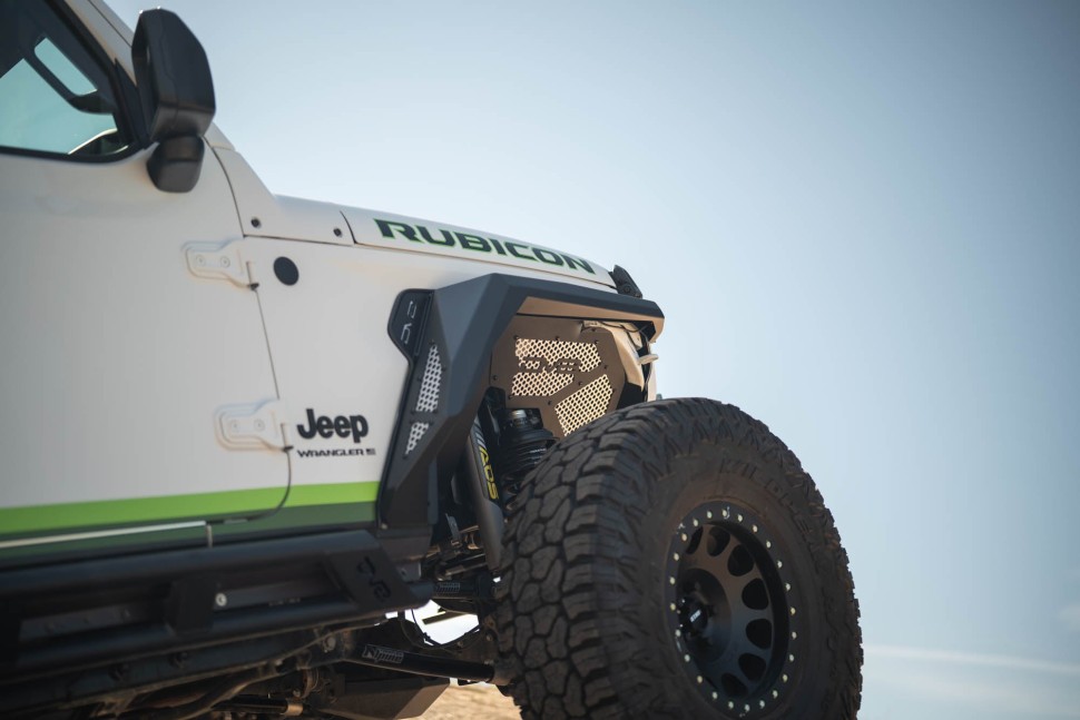 Расширители колесных арок Jeep Wrangler JL 18-25 к-кт 4 шт. Armor DV8 Offroad FDJL-09