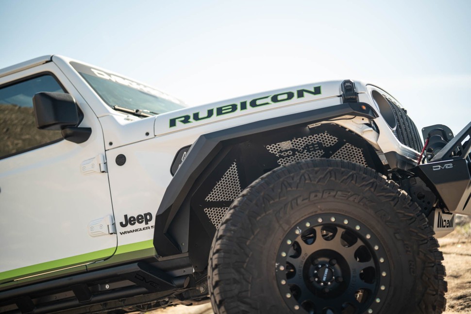 Расширители колесных арок Jeep Wrangler JL 18-25 к-кт 4 шт. Armor DV8 Offroad FDJL-09