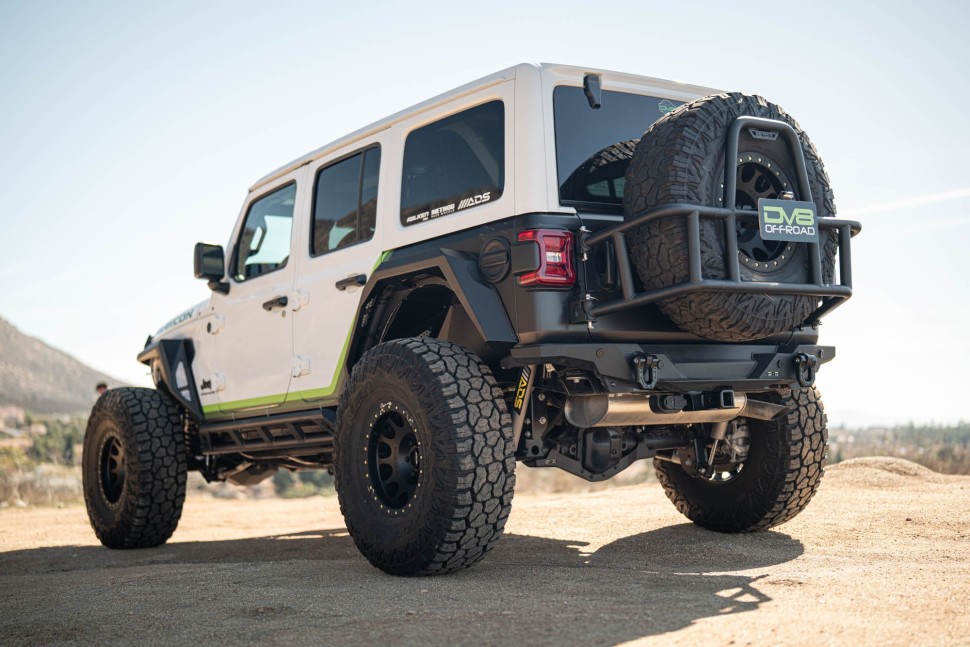 Расширители колесных арок Jeep Wrangler JL 18-25 к-кт 4 шт. Armor DV8 Offroad FDJL-09