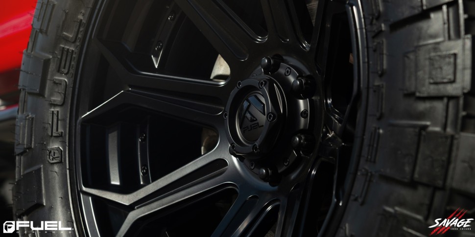 Колесный диск Fuel Off Road Siege Matte Black 26x14 ET-75 D70626408245