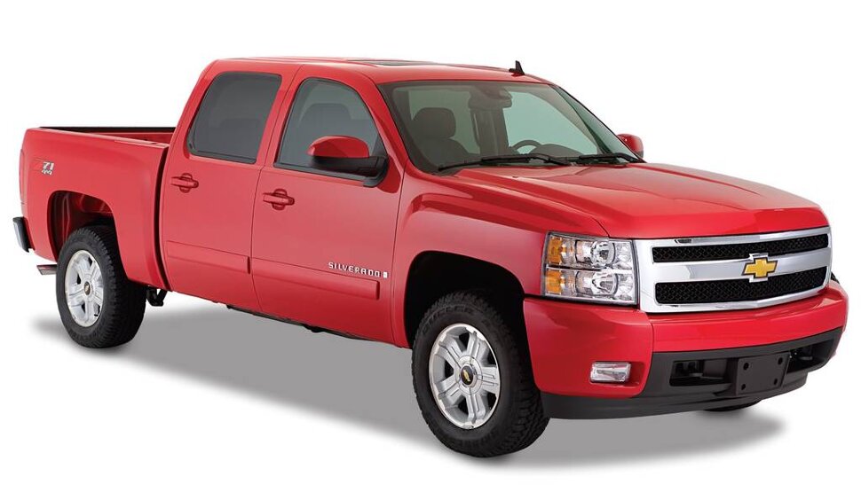 Bushwacker 40938-02 Extend A Fender Flares Set 4 PC Chevrolet Silverado 1500/2500/3500 07-14
