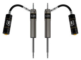 Icon Vehicle Dynamics 87842P 2.5 VS Remote Reservoir Rear Reservoir Shock Lift 0-2.5" Nissan Patrol Y61 97-23 Pair