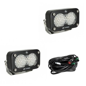 Комплект додаткових LED фар 1.76x2.93" Work/Scene S2 Pro Baja Designs 487806