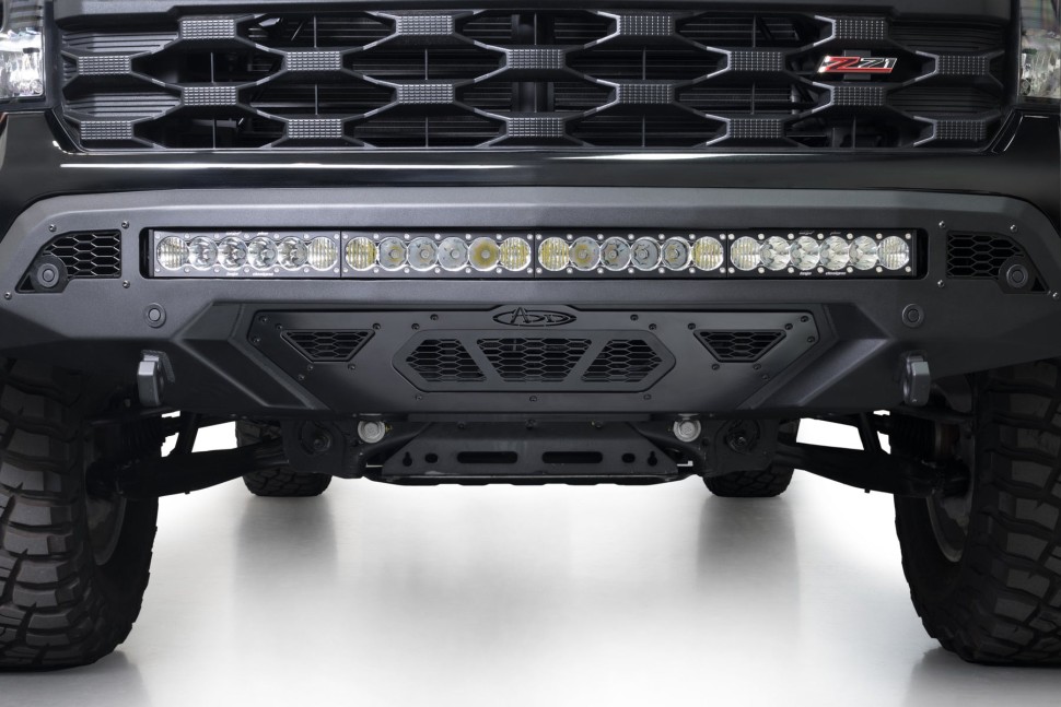 Передний бампер под лебёдку Chevrolet Silverado 1500 22-25 Addictive Desert Designs F140152980103
