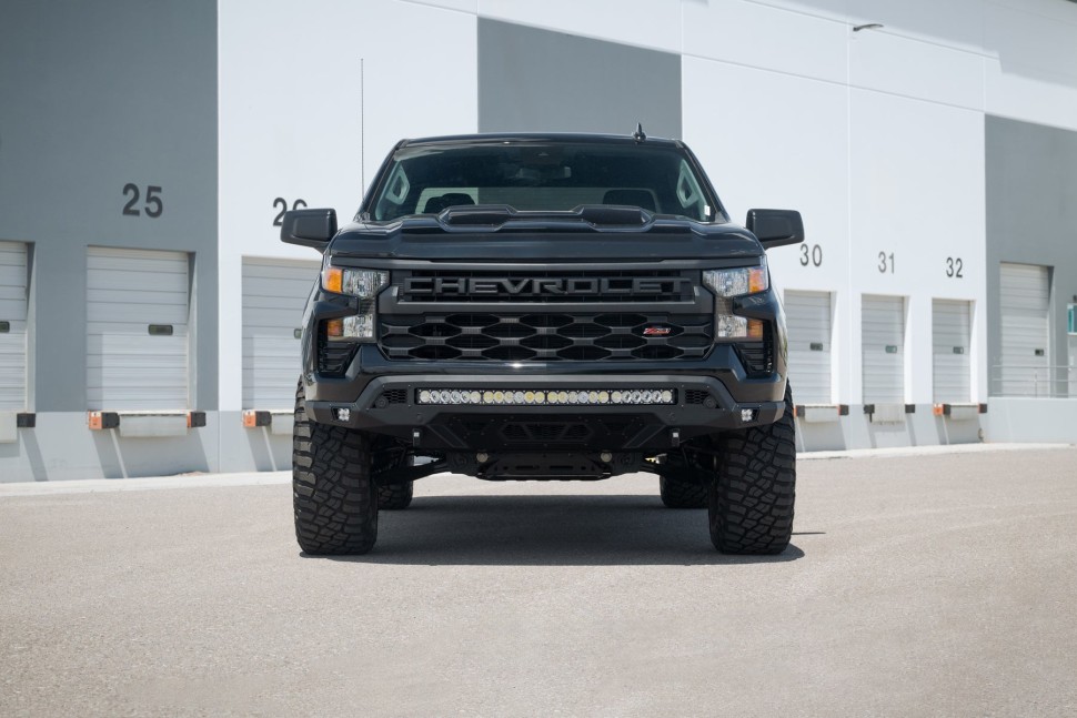 Передний бампер под лебёдку Chevrolet Silverado 1500 22-25 Addictive Desert Designs F140152980103
