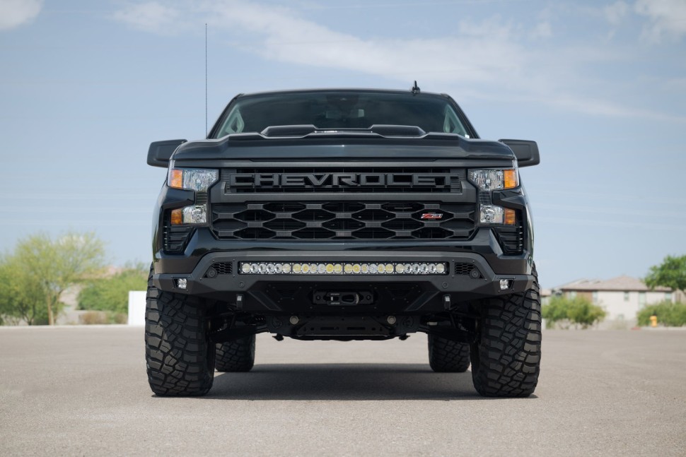 Передний бампер под лебёдку Chevrolet Silverado 1500 22-25 Addictive Desert Designs F140152980103