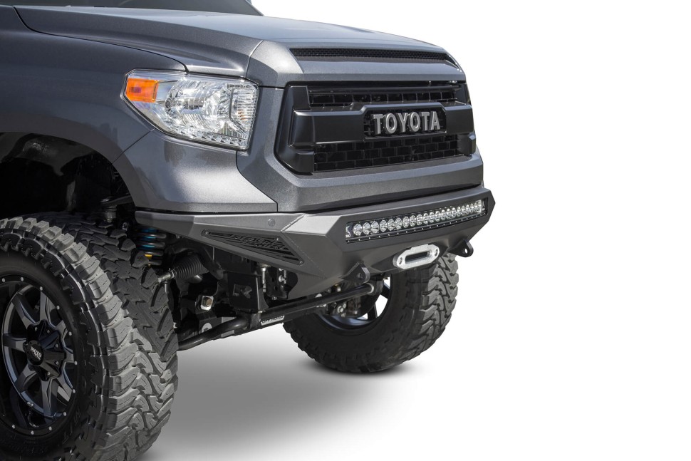 Передний бампер под лебёдку Toyota Tundra 14-21 Addictive Desert Designs F741422860103