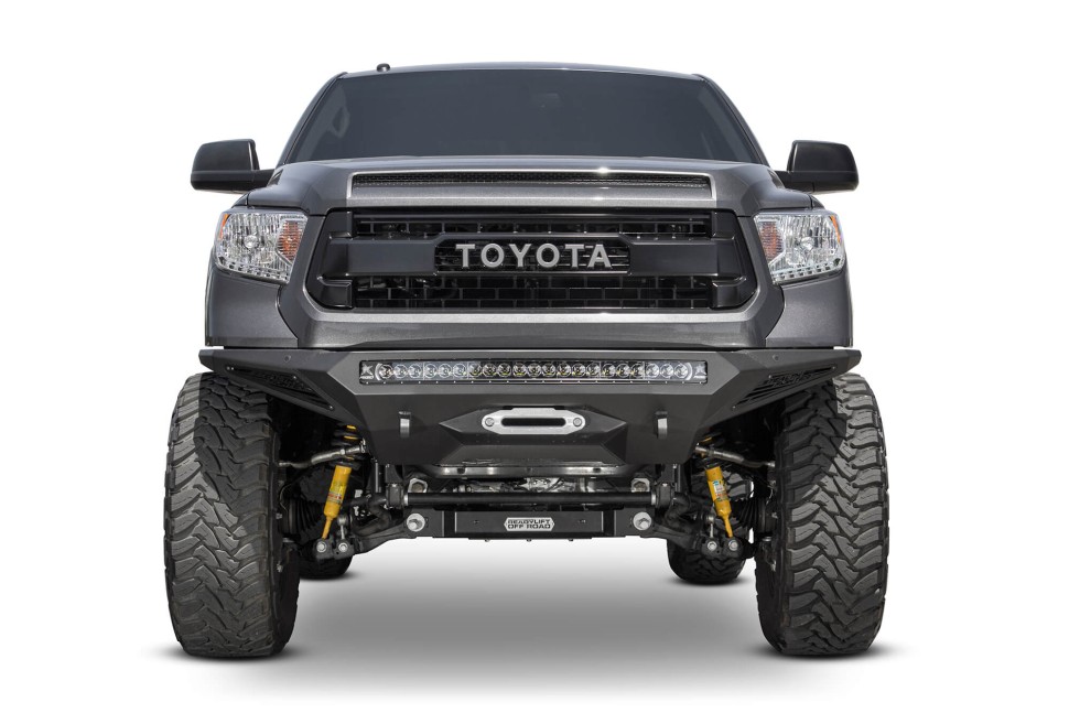 Передний бампер под лебёдку Toyota Tundra 14-21 Addictive Desert Designs F741422860103