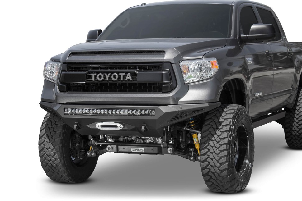 Передний бампер под лебёдку Toyota Tundra 14-21 Addictive Desert Designs F741422860103
