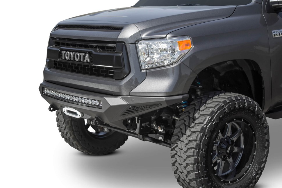 Передний бампер под лебёдку Toyota Tundra 14-21 Addictive Desert Designs F741422860103