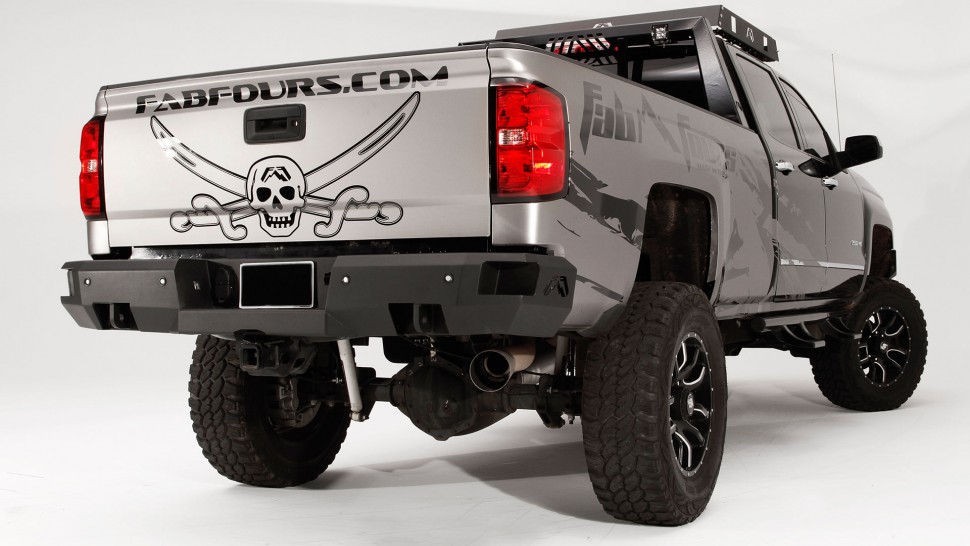 Задній бампер GMC Sierra 2500/3500 15-19 Fab Fours CH14-W3051-1