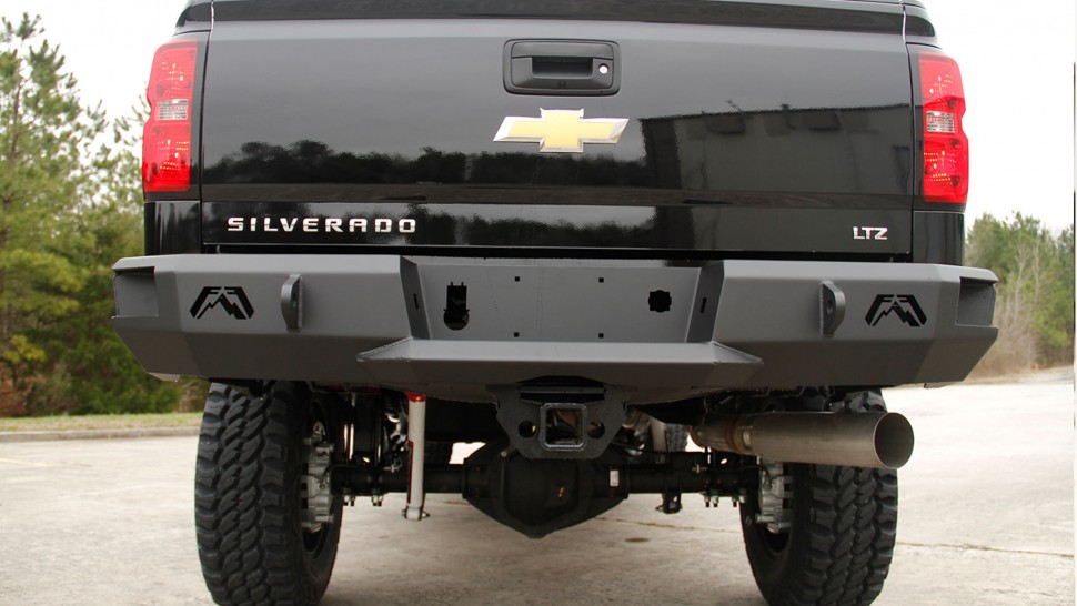 Задній бампер GMC Sierra 2500/3500 15-19 Fab Fours CH14-W3051-1