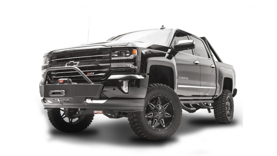 Майданчик для лебідки Chevrolet Silverado 1500 16-18 Fab Fours GM16-N3350-1