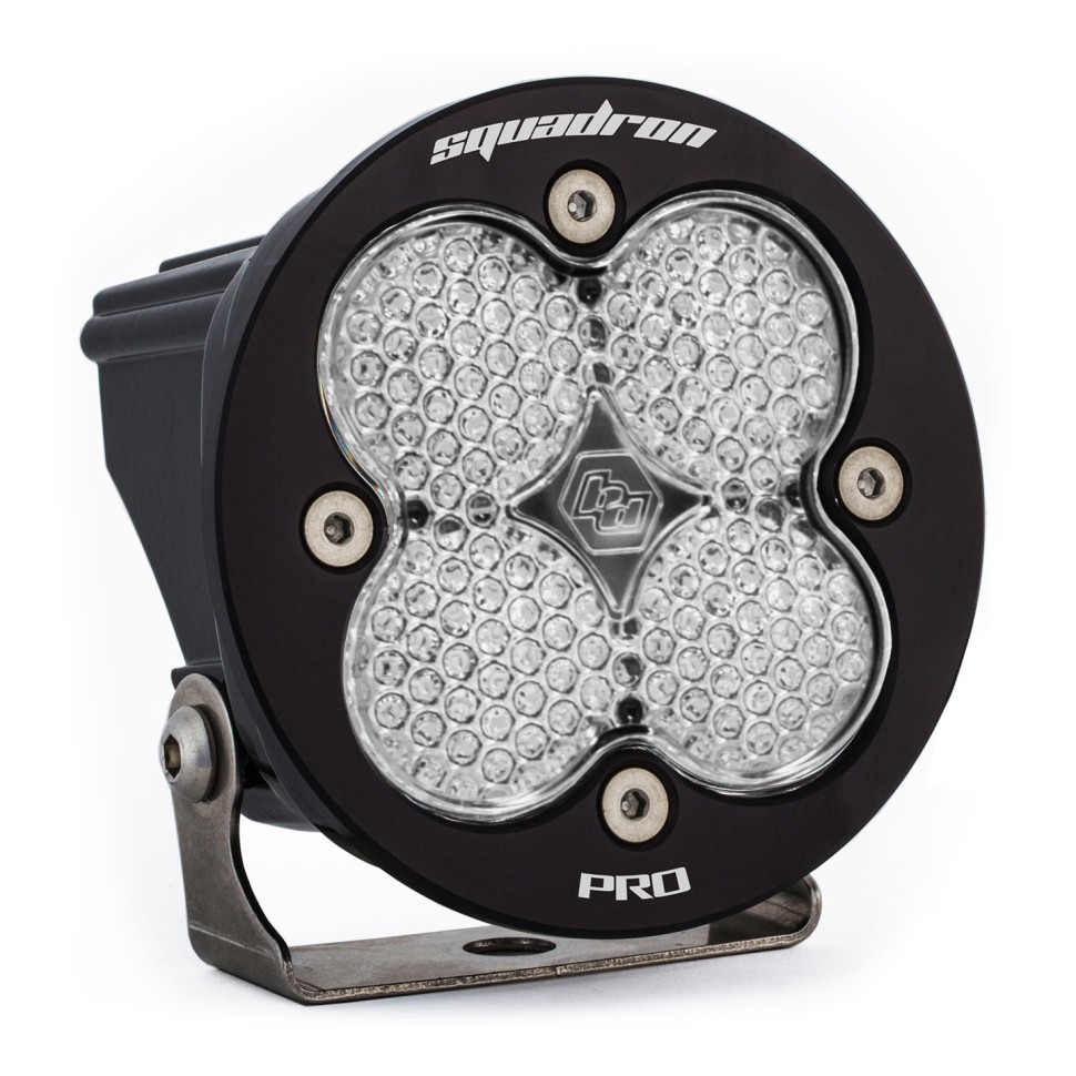 Дополнительная LED фара 3.5"x3.5" Рабочий/Широкий свет Squadron-R Pro LED Light Baja Designs 590006