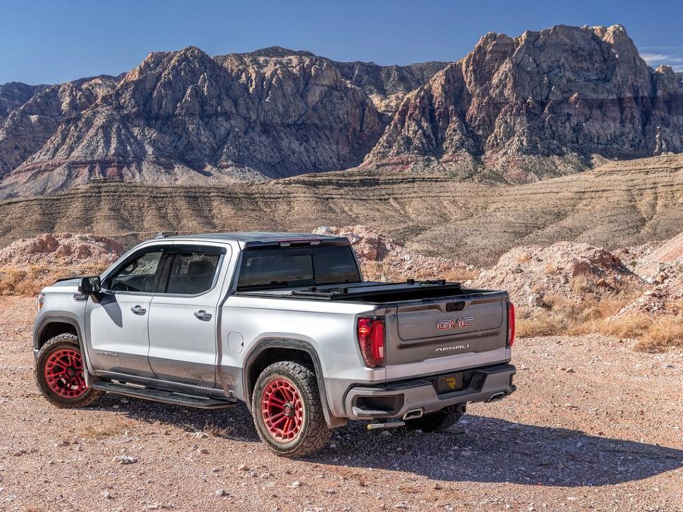 Відкидна ступінька бампера Dodge Ram 1500/2500/3500 09-24 BedStep AMP Research 75306-01A