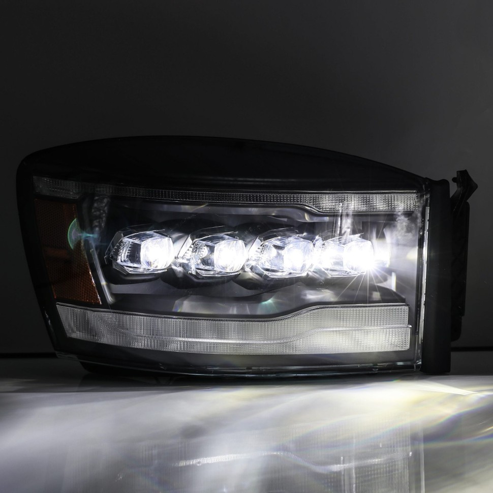 Комплект передних Led фар Dodge Ram 1500/2500/3500 06-09 NOVA-Series AlphaRex 880538