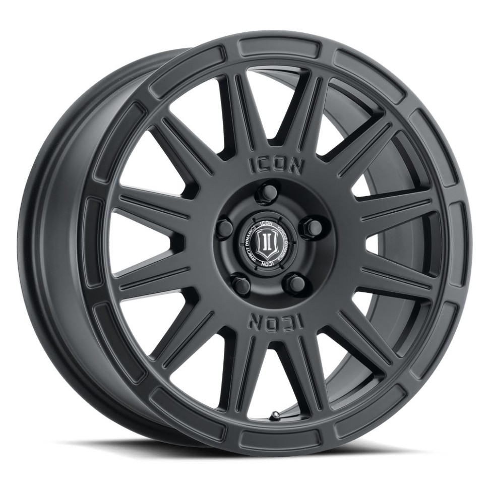 Колісний диск Icon Vehicle Dynamics Ricochet Satin Black 15x7 ET+15 7015705046SB