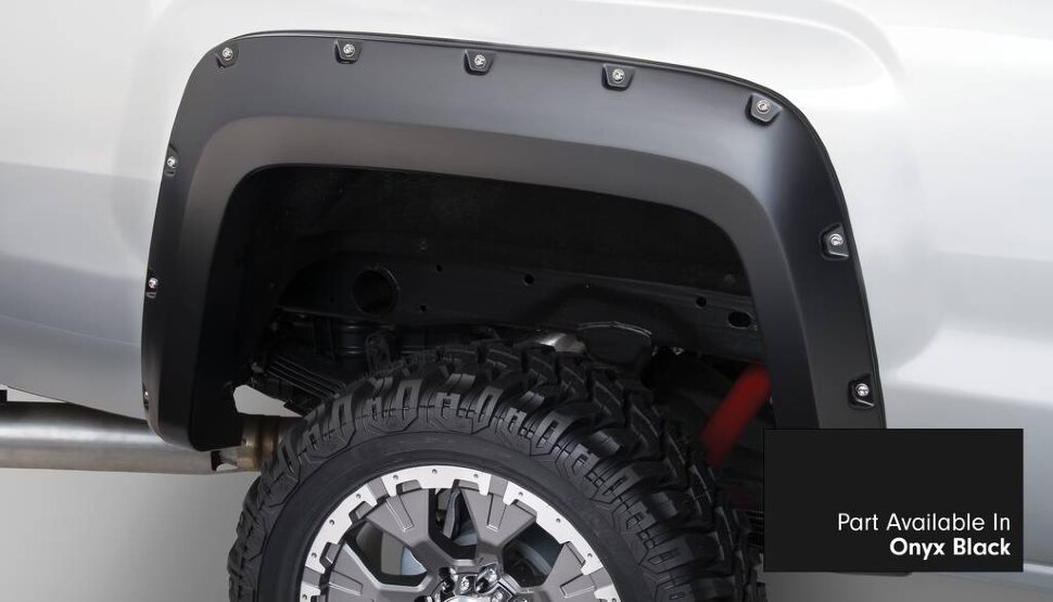 Bushwacker 40967-34 Pocket Painted Fender Flares Set 4 PC GMC Sierra 2500/3500 23-25