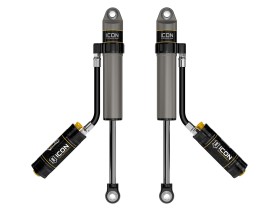 Icon Vehicle Dynamics 87843CP 2.5 VS Remote Reservoir CDCV Rear Reservoir Adjustable Shock Lift 2" Nissan Patrol Y61 97-23 Pair