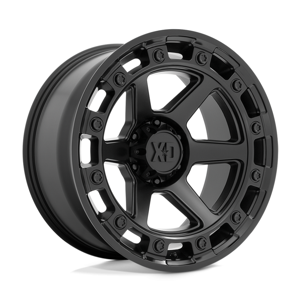 XD Wheels XD86279077700 Raid Wheel Satin Black 17x9
