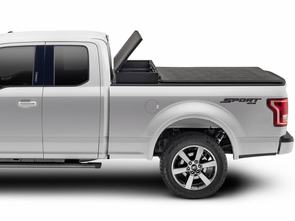 Крышка багажника складная мягкая Chevrolet Silverado/GMC Sierra 1500/2500/3500 14-19 6'6" Trifecta Toolbox 2.0 Extang 93450