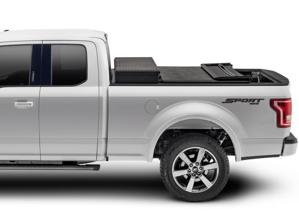 Крышка багажника складная мягкая Chevrolet Silverado/GMC Sierra 1500/2500/3500 14-19 6'6" Trifecta Toolbox 2.0 Extang 93450