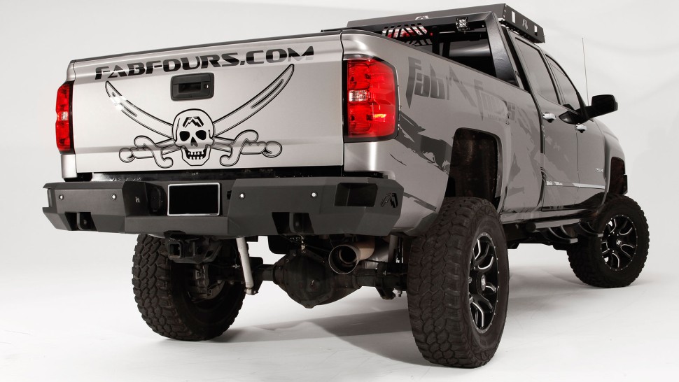 Задній бампер GMC Sierra 2500/3500 15-19 Fab Fours CH14-W3050-1