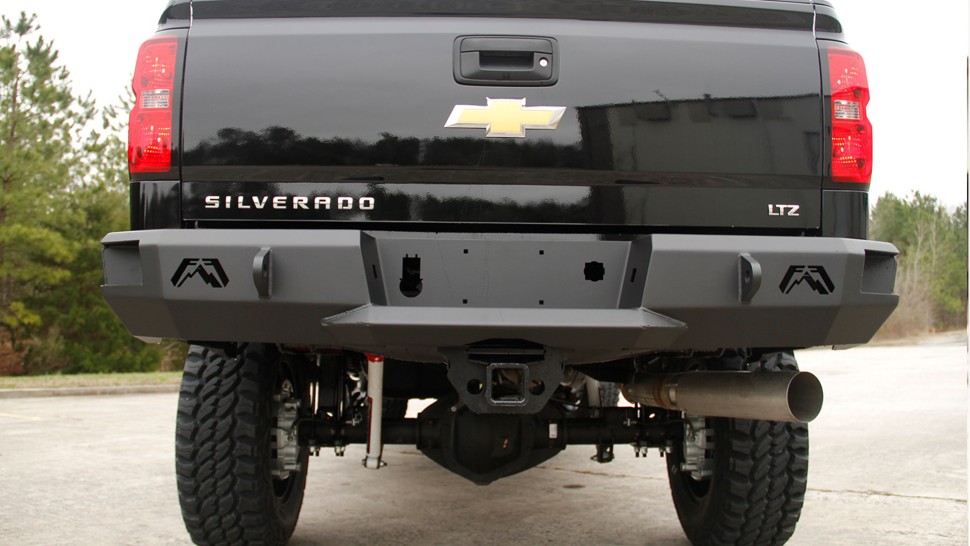 Задній бампер GMC Sierra 2500/3500 15-19 Fab Fours CH14-W3050-1