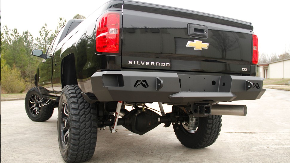 Задній бампер GMC Sierra 2500/3500 15-19 Fab Fours CH14-W3050-1