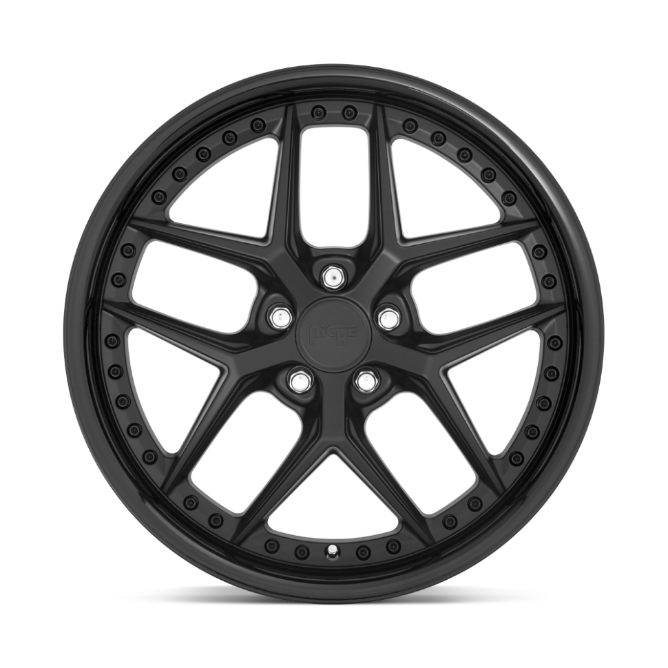Niche Road Wheels M226200590+20 Vice Wheel Gloss Black Matte Black 20x10.5 +20