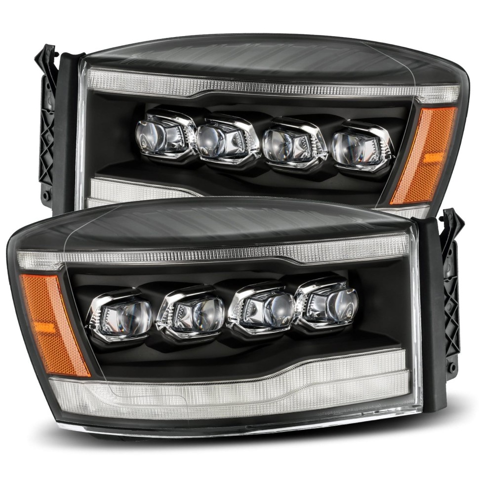 Комплект передних Led фар Dodge Ram 1500/2500/3500 06-09 NOVA-Series AlphaRex 880536