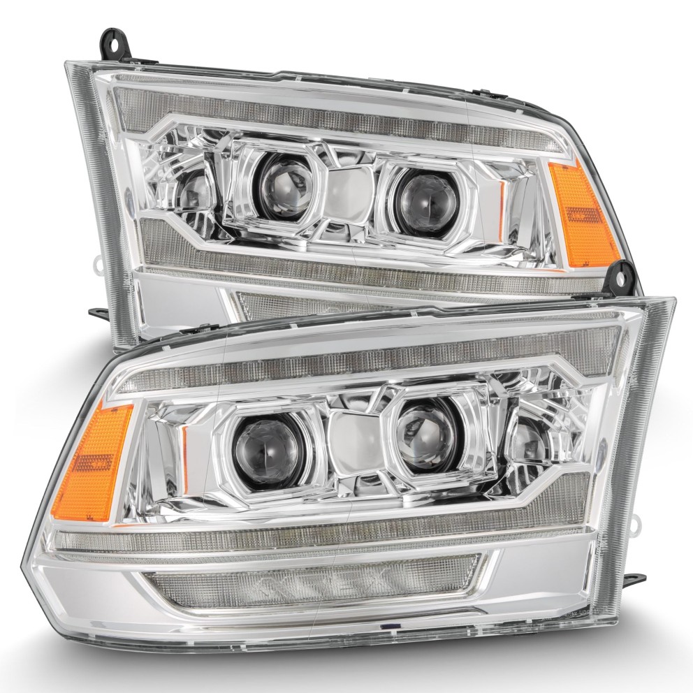 Комплект передних Led фар Dodge Ram 1500/2500/3500/4500/5500 09-18 LUXX-Series AlphaRex 880559