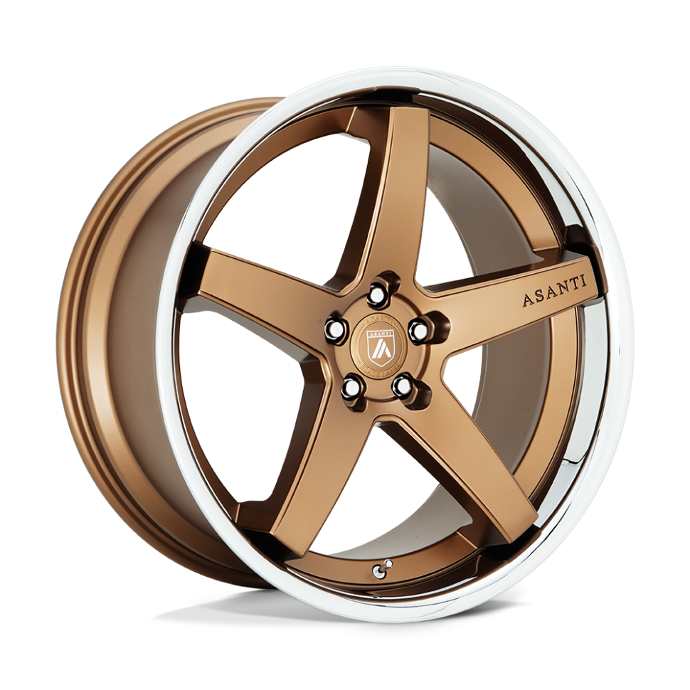 Колесный диск Asanti Wheels Regal Satin Bronze W/Chrome Lip 22x10.5 ET+35 ABL31-22055635BR