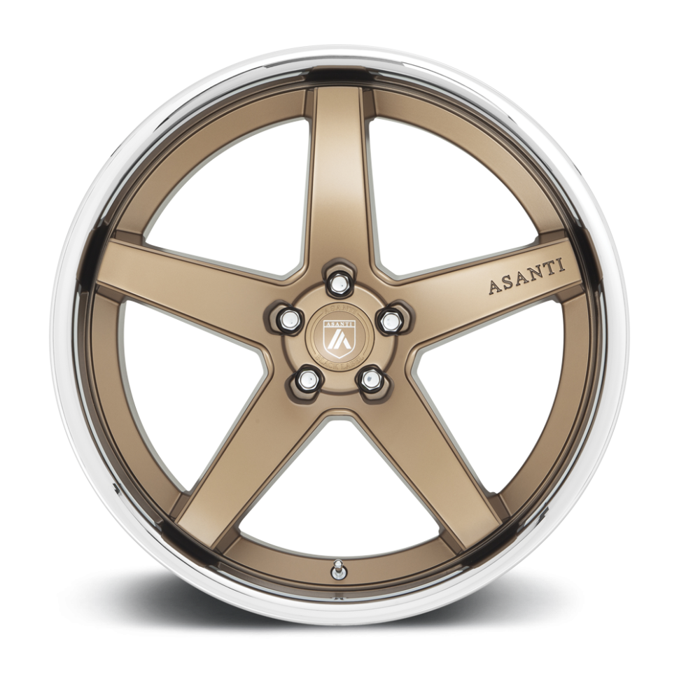 Колесный диск Asanti Wheels Regal Satin Bronze W/Chrome Lip 22x10.5 ET+35 ABL31-22055635BR