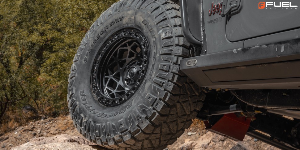 Колесный диск Fuel Off Road Unit Matte Black 17x9 ET-12 D78617907545