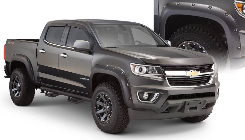 Розширювачі колісних арок Chevrolet Colorado 15-20 к-кт 4 шт. Pocket Style Bushwacker 40970-02