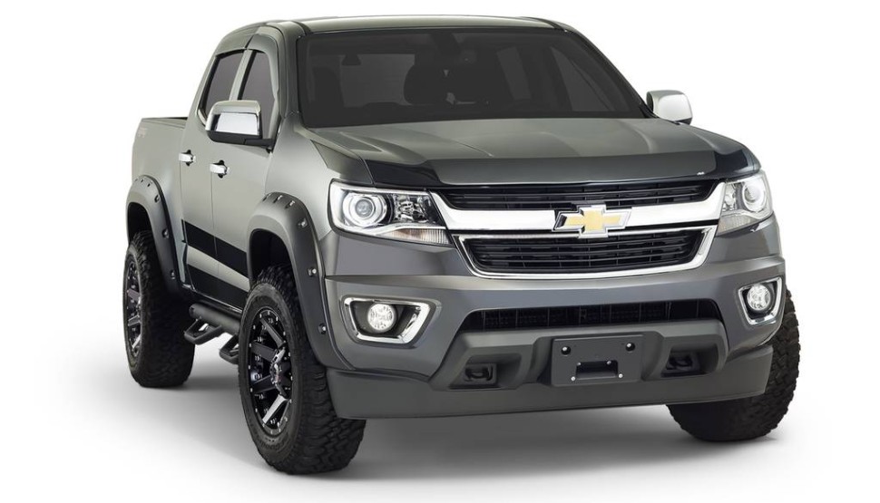 Розширювачі колісних арок Chevrolet Colorado 15-20 к-кт 4 шт. Pocket Style Bushwacker 40970-02