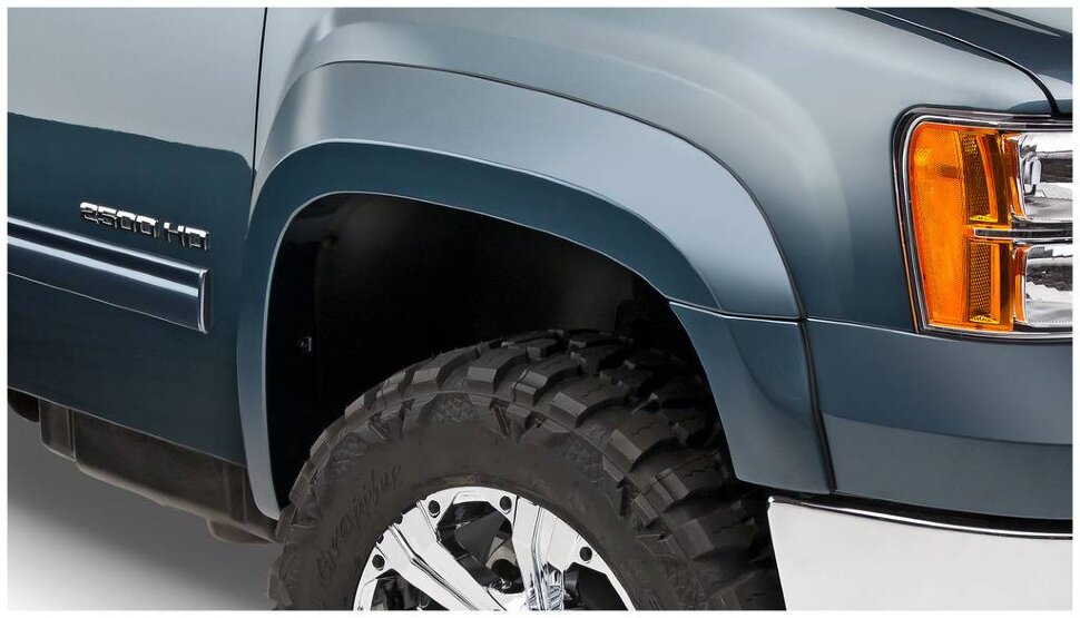 Bushwacker 40954-02 Extend A Fender Flares Set 4 PC GMC Sierra 1500 07-13