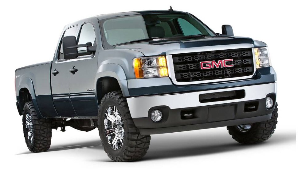 Bushwacker 40954-02 Extend A Fender Flares Set 4 PC GMC Sierra 1500 07-13